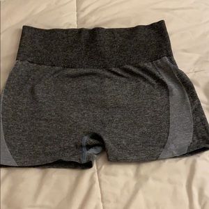 Pink seamless shorts